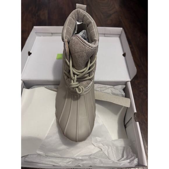 Gypsy‎ Jazz Women's Duck Boots size 6 New Ankle Booties Lace Up Quilted Design - Picture 5 of 5